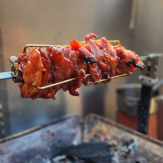 Yakitori Chicken Rotisserie | Campfire Recipe
